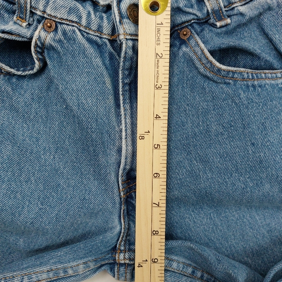 Vintage 90's Levis 506 Jeans Student Size 26x28 Blue Denim Orange Tab Made USA - Picture 5 of 9